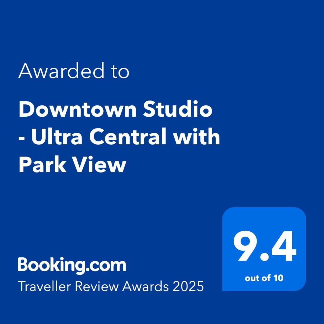 Downtown Studio - Ultra Central With Park View Bucarest Extérieur photo